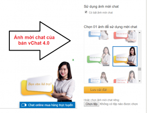 Tin vui từ vChat: Đã có ảnh mời chat dành cho bản vChat 4.0