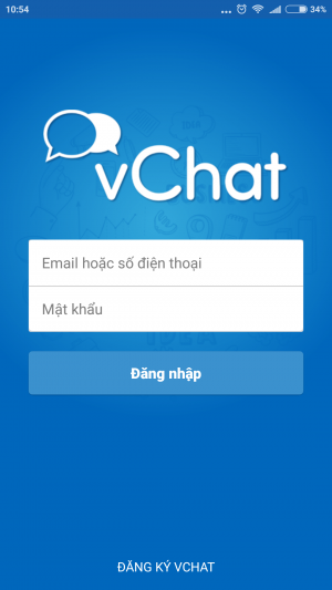 Ra mắt phiên bản mới của App vChat trên hệ điều hành Android