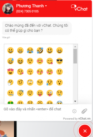Tính năng mới: Gửi hình ảnh cảm xúc Emoji trên khung chat