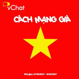 Nhắc lại khuyến mại: vChat tặng tháng lớn nhất từ trước tới nay